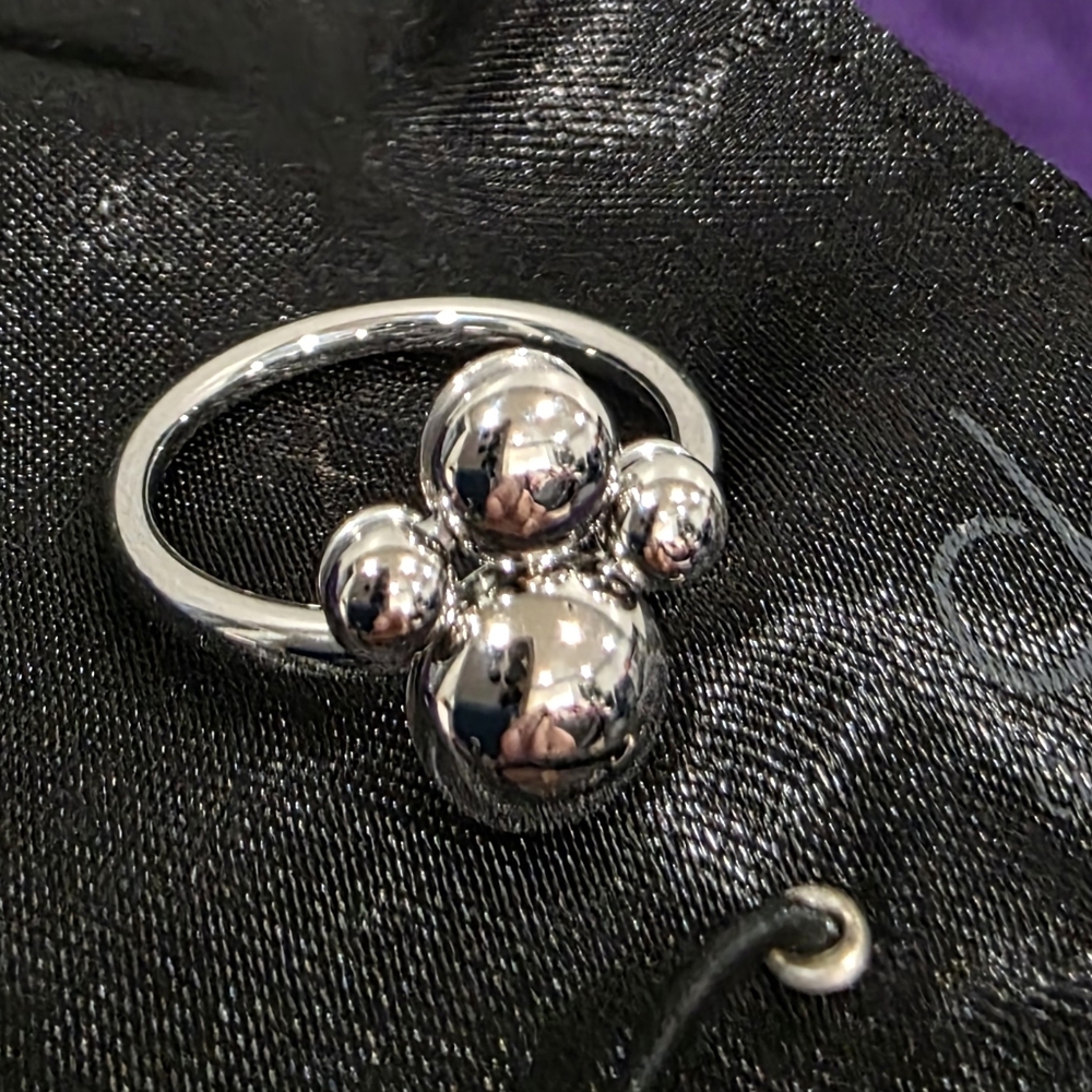 Calvin Klein Collection Spinner Fidget Ring Sz 7